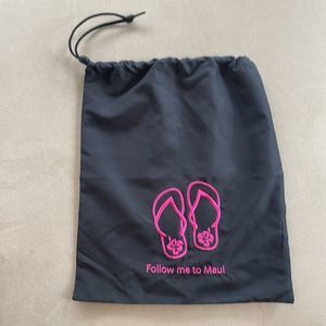 🌸MAUI, HAWAII bag NEW “Follow me to Maui” logo in pink